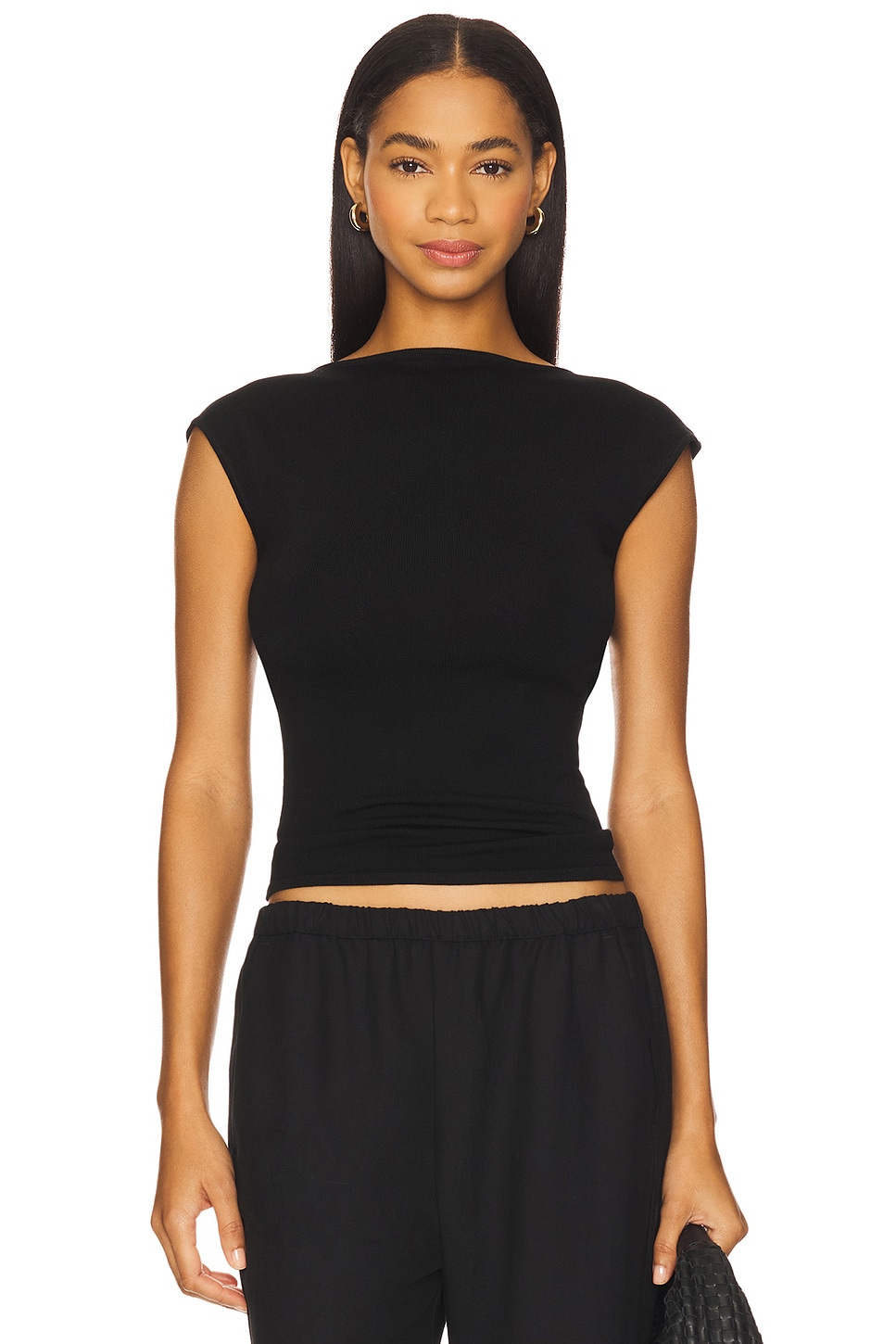 St Agni Sculpted Ballet Knit Top