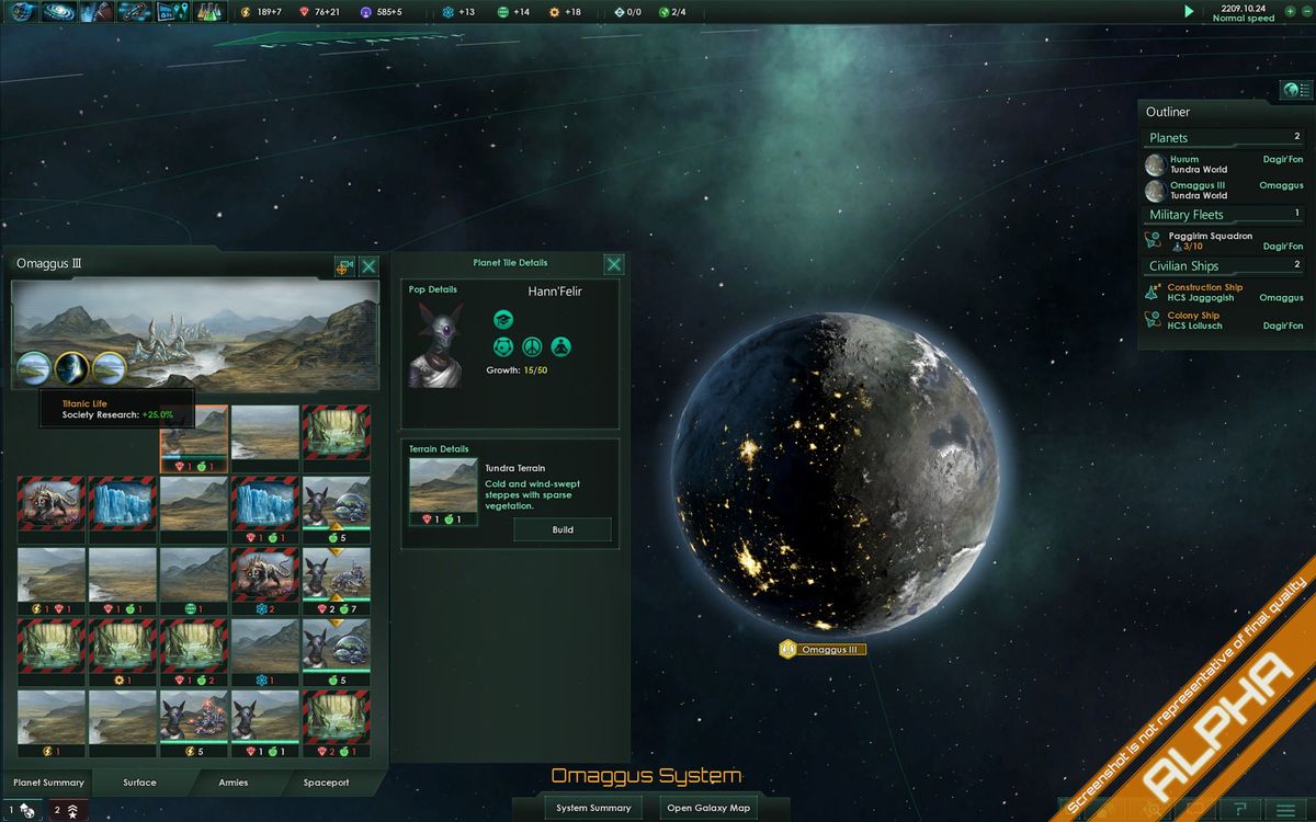 Stellaris Event Builder