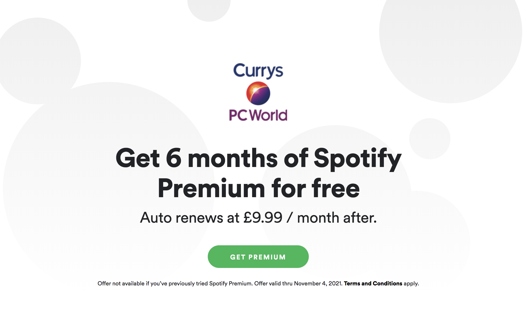 Get 6 Months Of Spotify Premium For Free When You Buy Qualifying