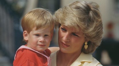 Prince Harry and Princess Diana