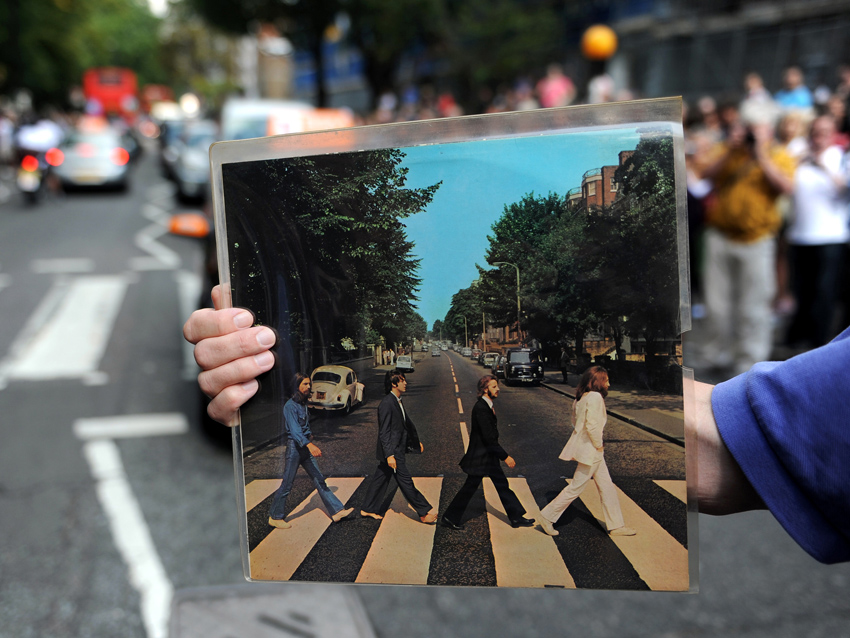 Fans flocked to Abbey Road in 2009 to celebrate the 40th anniversary of the Beatles album of the same name.