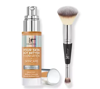 It Cosmetics Your Skin But Better Foundation With Brush