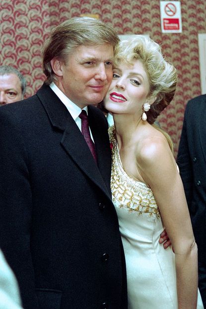 Donald Trump and Marla Maples in 1993.