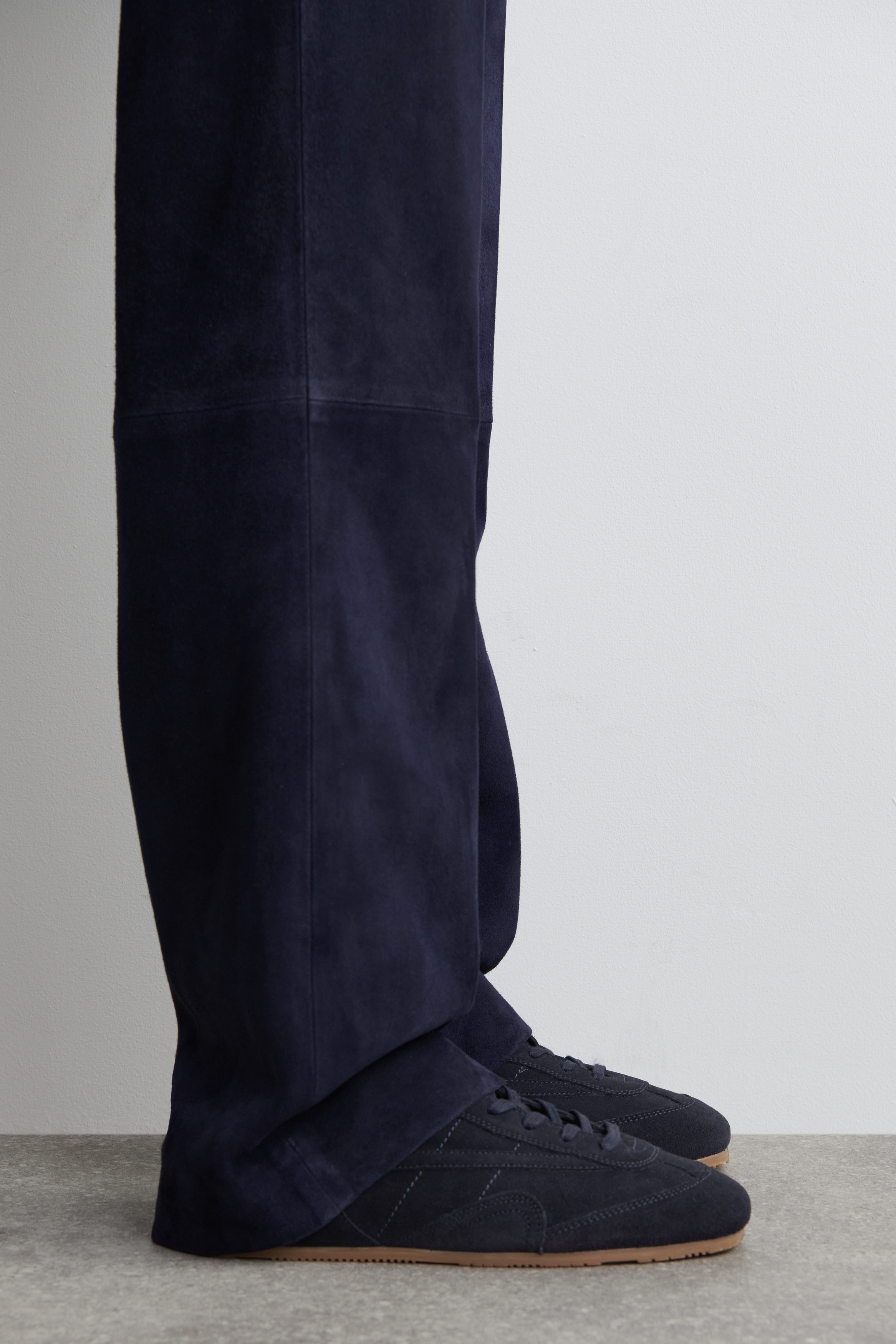 Minimal Leather Sneakers
