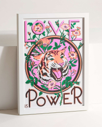 Love Is Power print