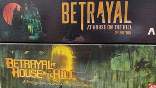 Betrayal House on the Hill 2nd and 3rd editions