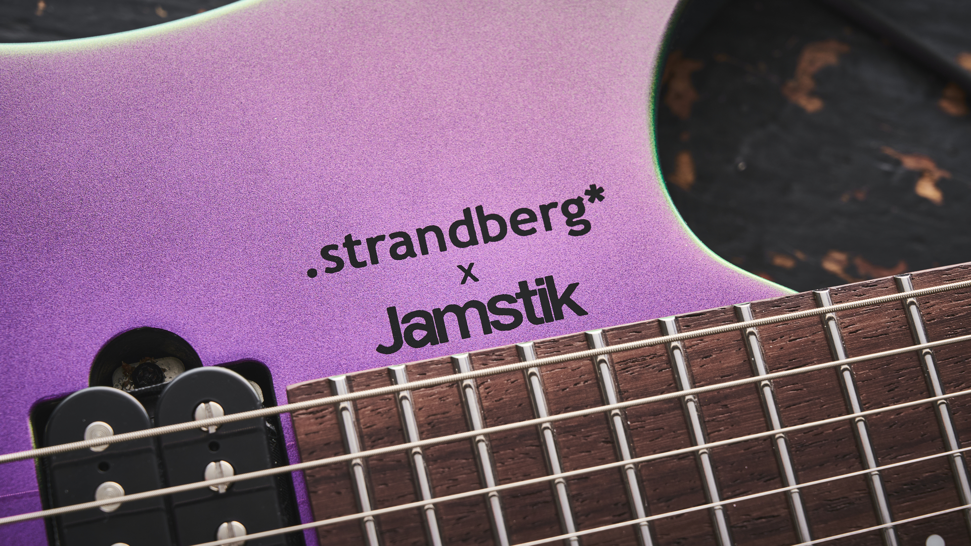 Strandberg x Jamstick Chameleon MIDI guitar