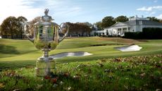 The 2025 PGA Championshio is being held at Quail Hollow