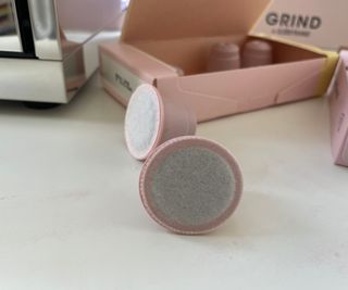 Grind One Pod Machine's compostable pods