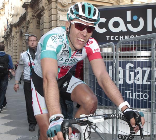 Philippe Gilbert (Omega - Pharma - Lotto) after the finish