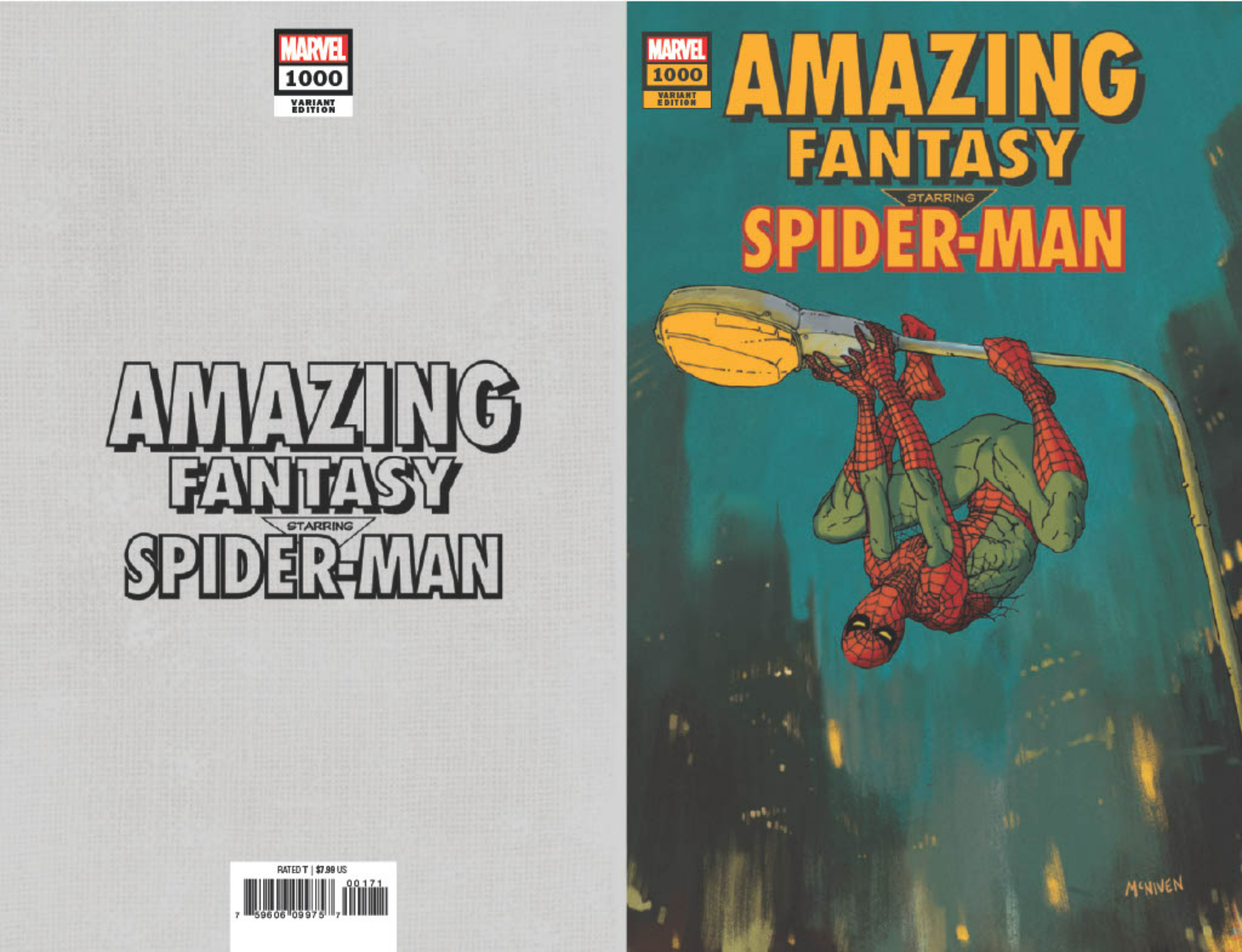 Amazing Fantasy #1000 page