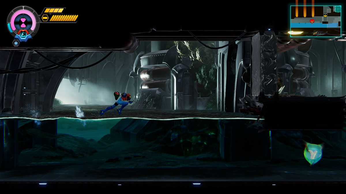 Metroid Ravenous gameplay screenshot captured on Nintendo Switch 2