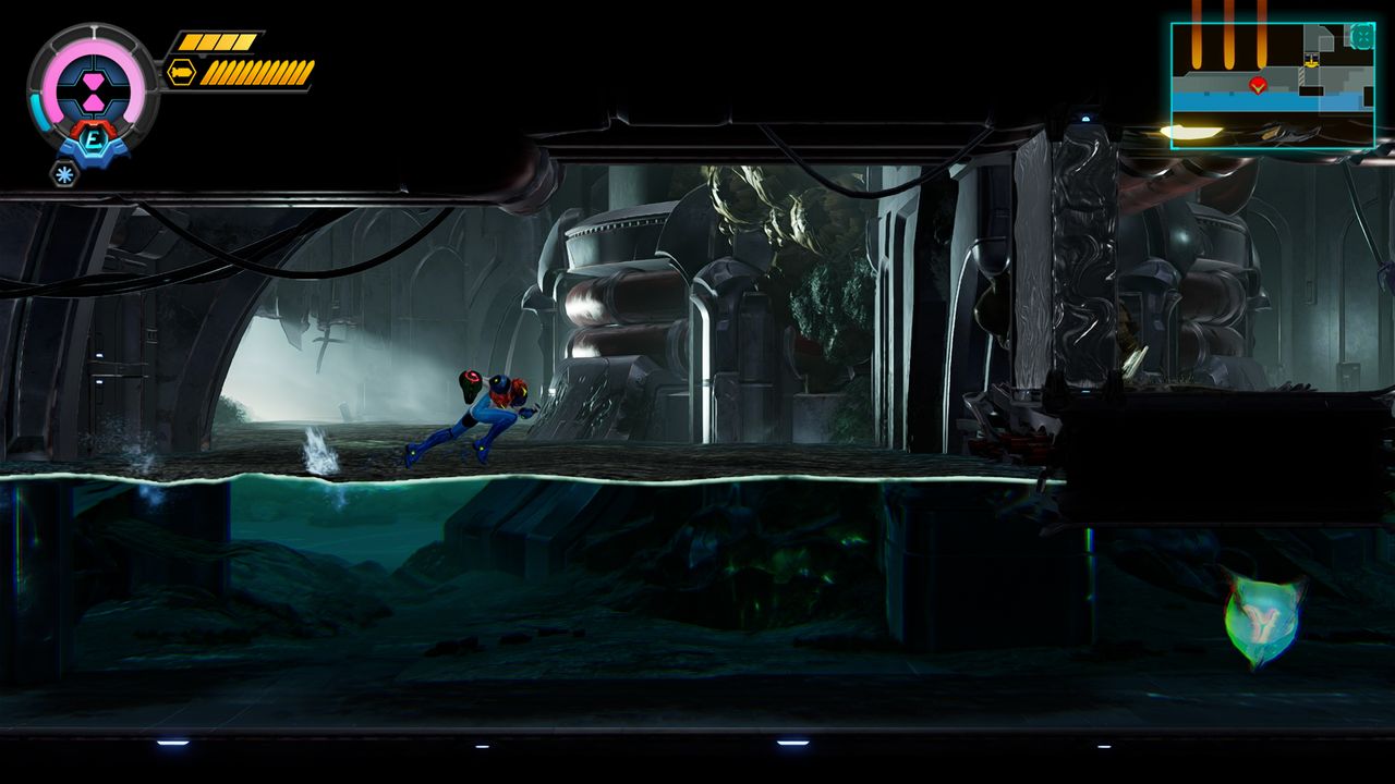 Metroid Ravenous gameplay screenshot captured on Nintendo Switch 2