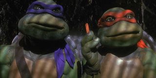 Donatello and Raphael in Teenage Mutant Ninja Turtles