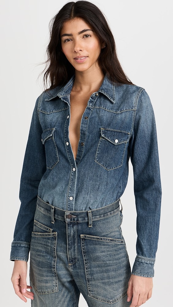 Travis Denim Shirt - Classic Wash