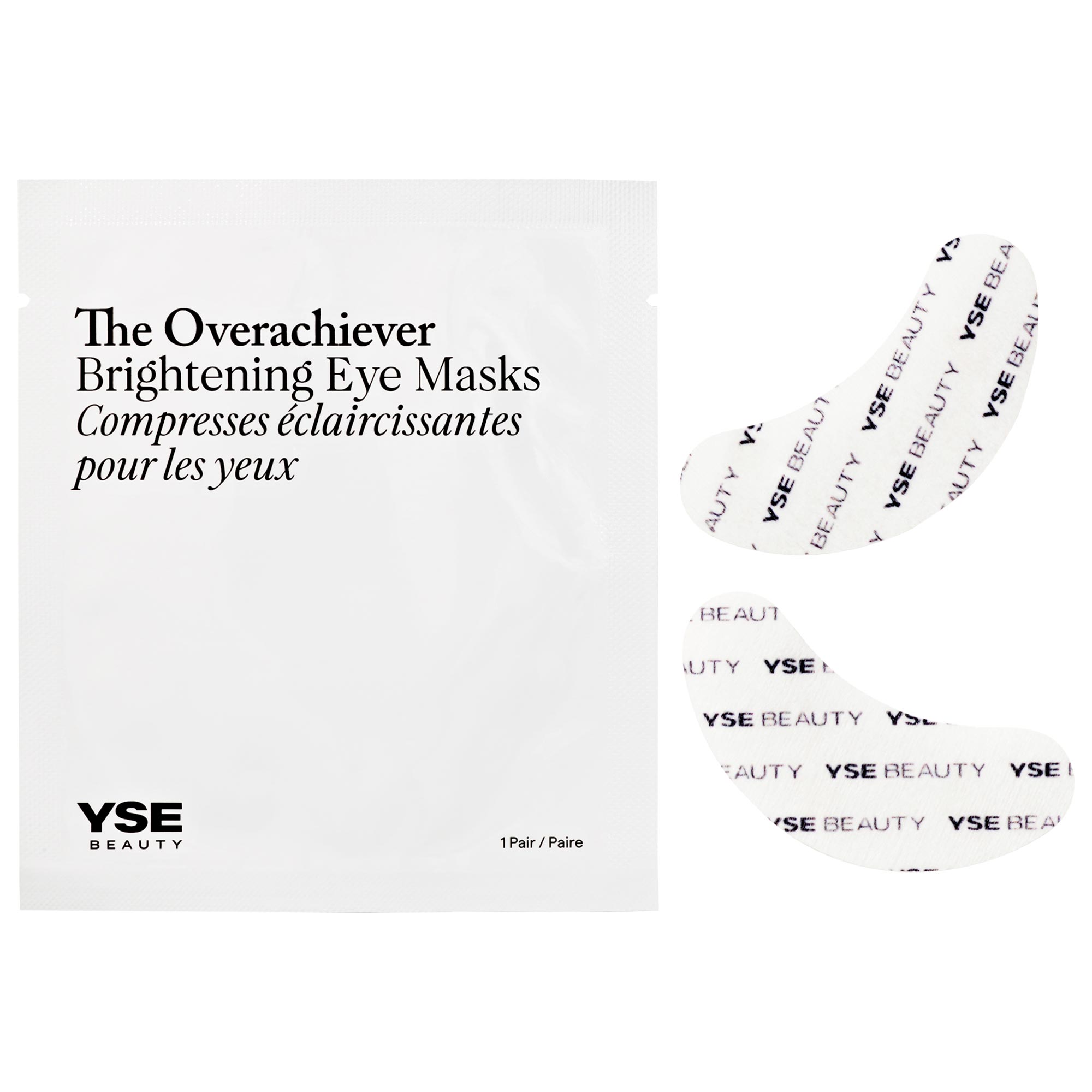 The Overachiever Brightening &amp;amp; Depuffing Eye Patches With Vitamin C
