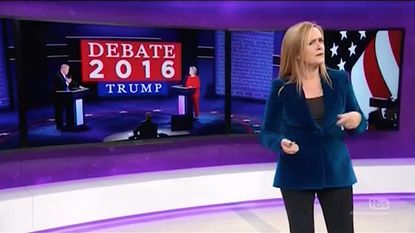 Samantha Bee points out Donald Trump's biggest debate flub