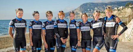 The Garmin-Cervelo women prepare for 2011