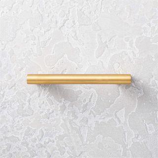 brushed brass cabinet handle