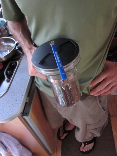 Park Tool saves Mike Broderick and Mary McConneloug's morning