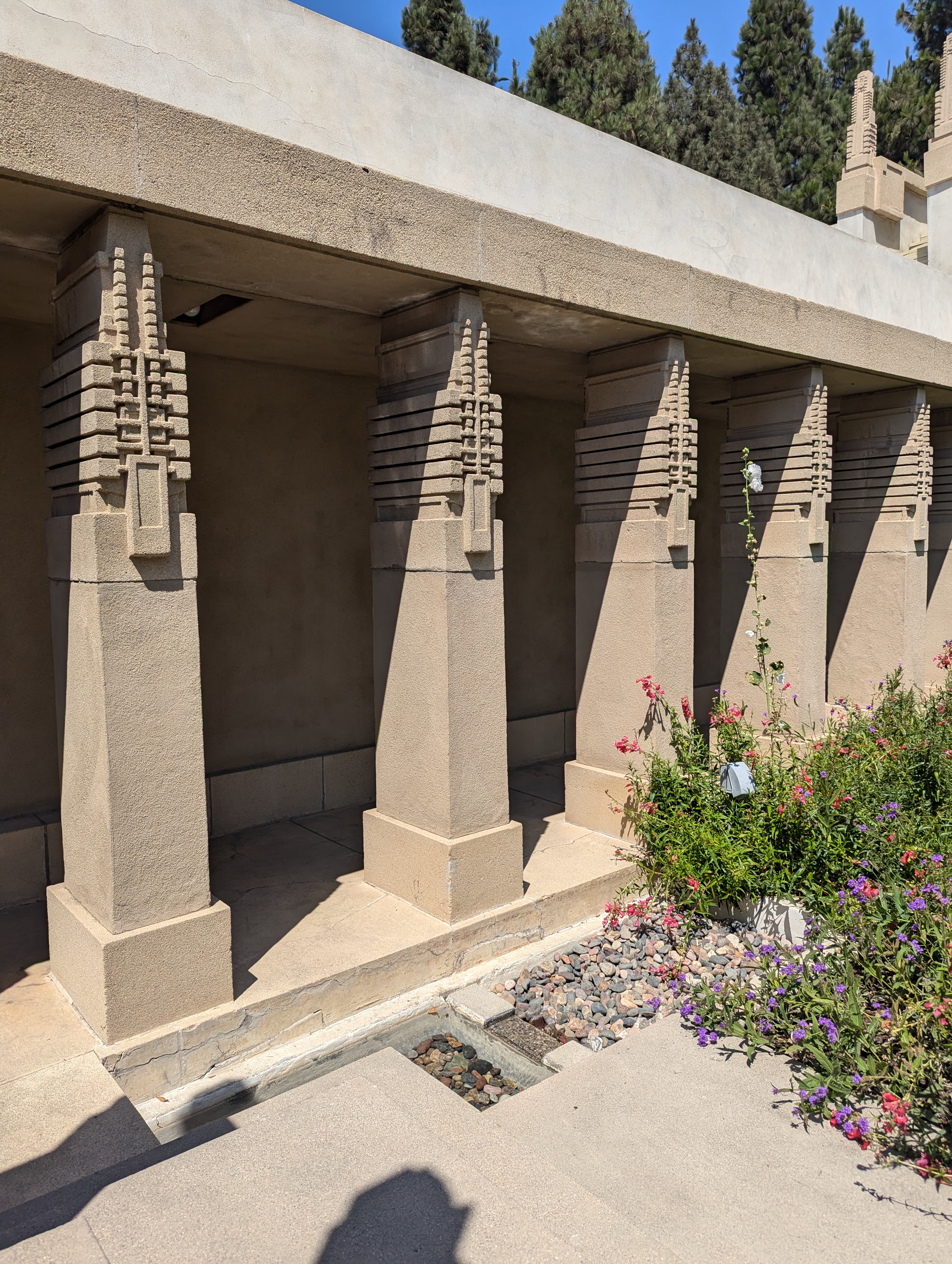 Courtesy of Cultural Affairs Department/ Hollyhock House/ Frank Lloyd Wright