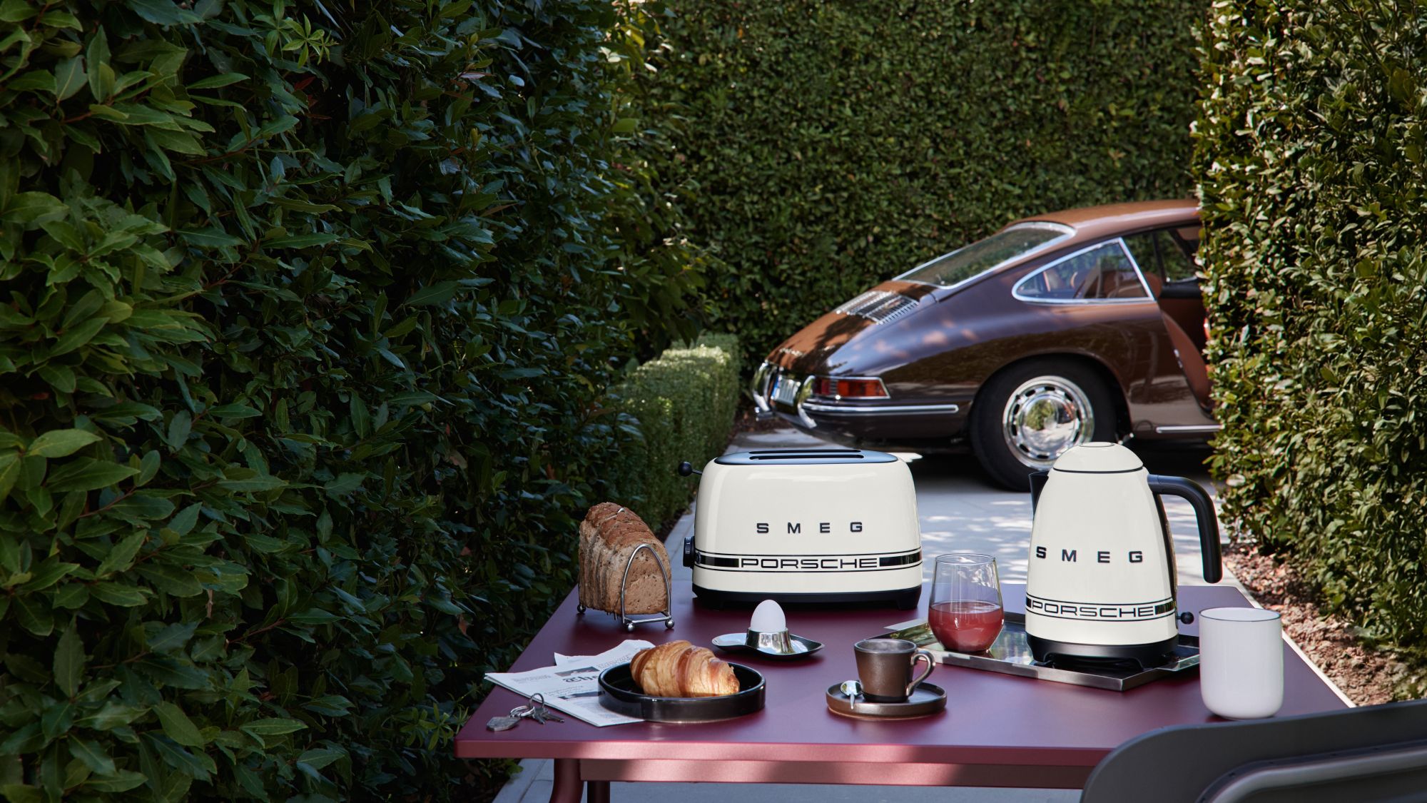 Porsche + Smeg collaboration appliances