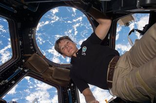 Peggy Whitson on ISS