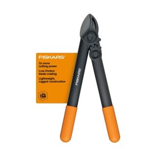 Amazon.com : Fiskars 15" Powergear Super Pruner/garden Lopper - Sharp Precision-Ground Steel Blade Tree Trimmer - Cuts Up to 1.5" Diameter, Black/orange : Hand Loppers : Patio, Lawn & Garden