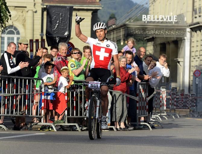 Swiss rider Nino Schurter