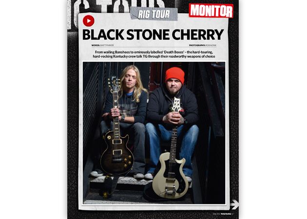 Rig Tour: Black Stone Cherry show us around their live setups