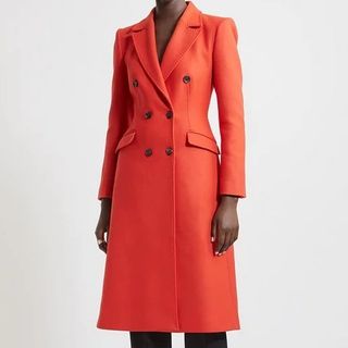 Karen Millen Wool Blend Coat