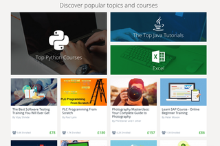It's easy to read reviews on Udemy to choose which course to study in your own time