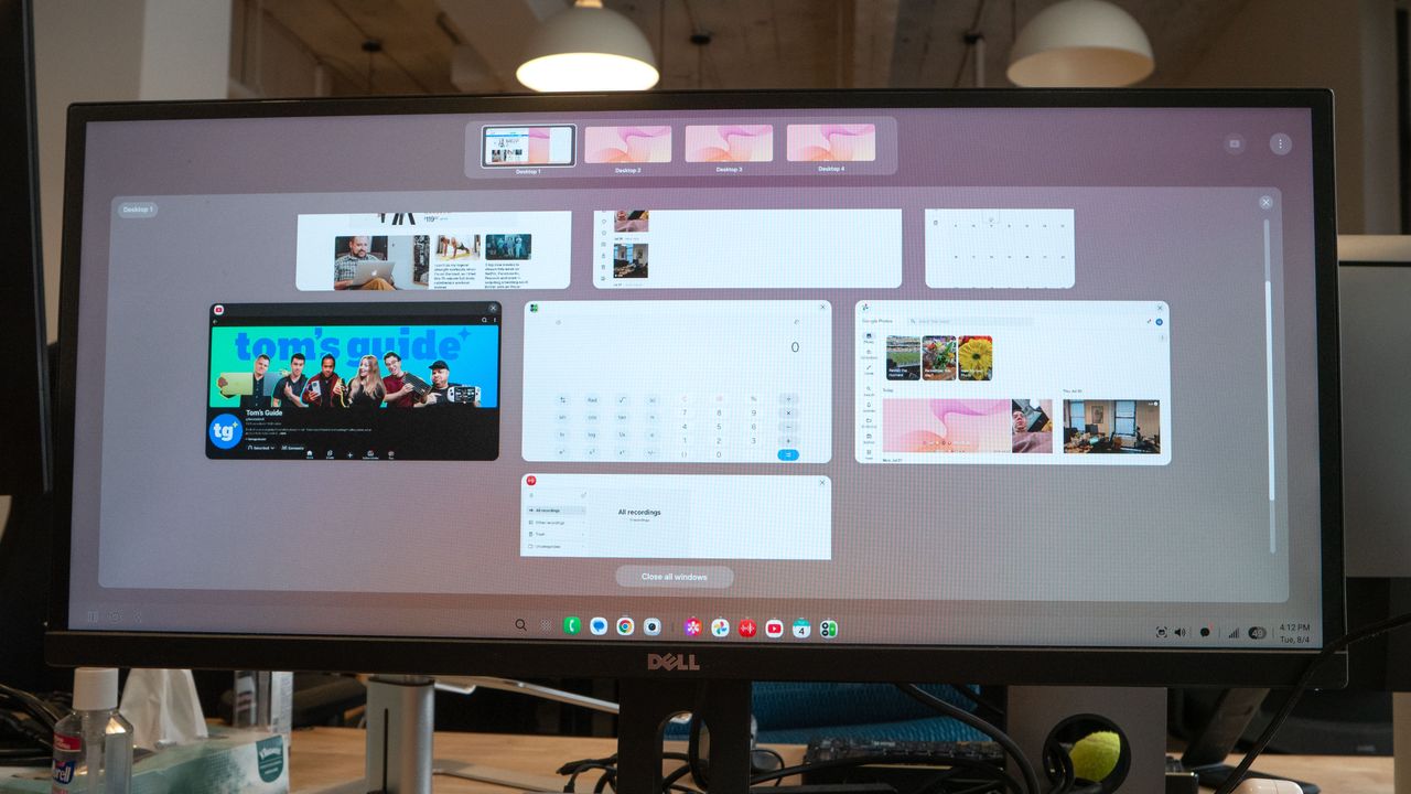 Samsung DeX on Galaxy Z Flip 8.