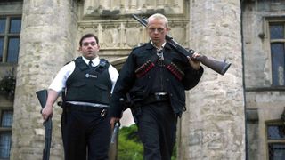 Hot Fuzz, starring Nick Frost and Simon Pegg, was filmed in Wells
