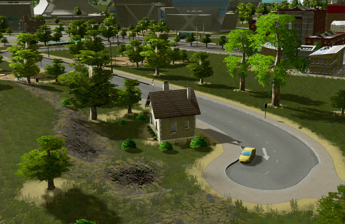 The strange tale of a Cities: Skylines town with only one house | PC Gamer