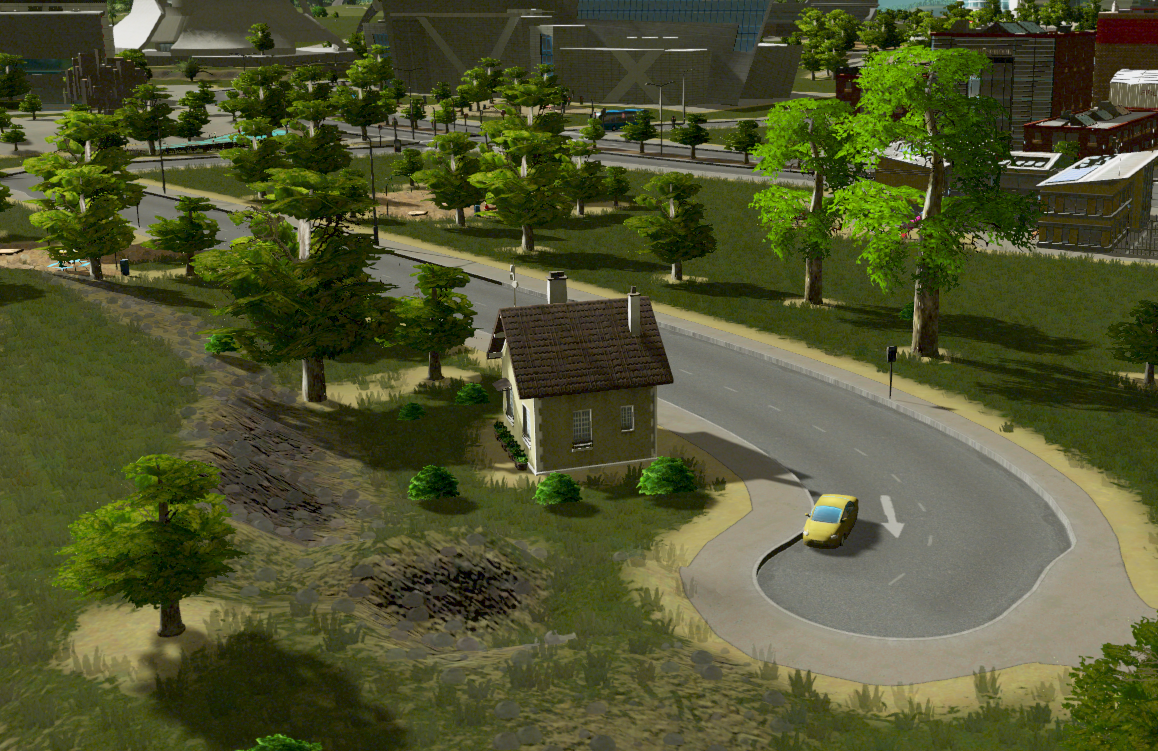 The Strange Tale Of A Cities Skylines Town With Only One House Pc Gamer