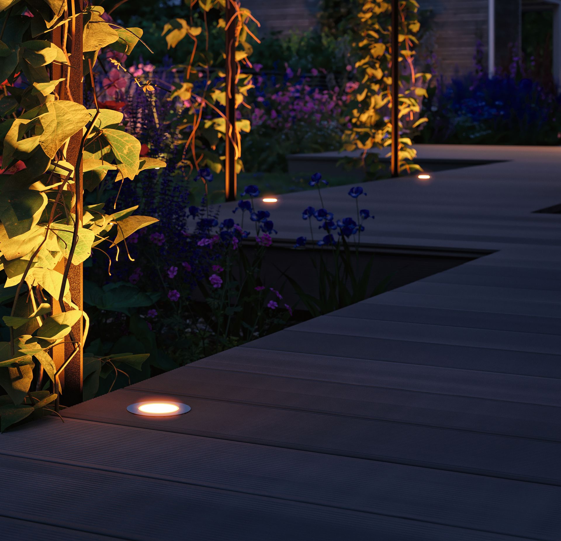 5 Genius Ideas Using Smart Outdoor Lighting in Your Garden | Livingetc