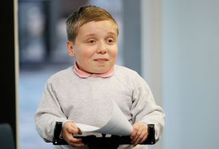 The Reluctant Vampire star Lenny Rush.