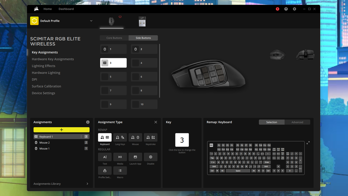 Corsair Scimitar Elite Wireless