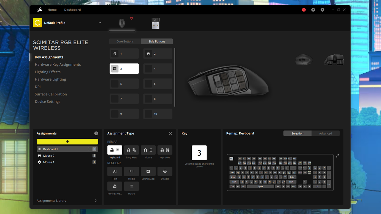 Corsair Scimitar Elite Wireless