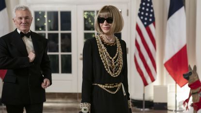 Anna Wintour at the White House State Dinner for Macron