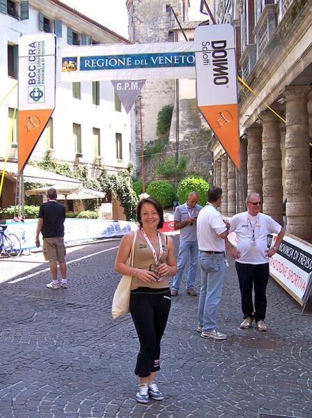 Former World Champion Dana Ziliute is now a direttore sportivo of the Safi-Pasta Zara Manhattan team.