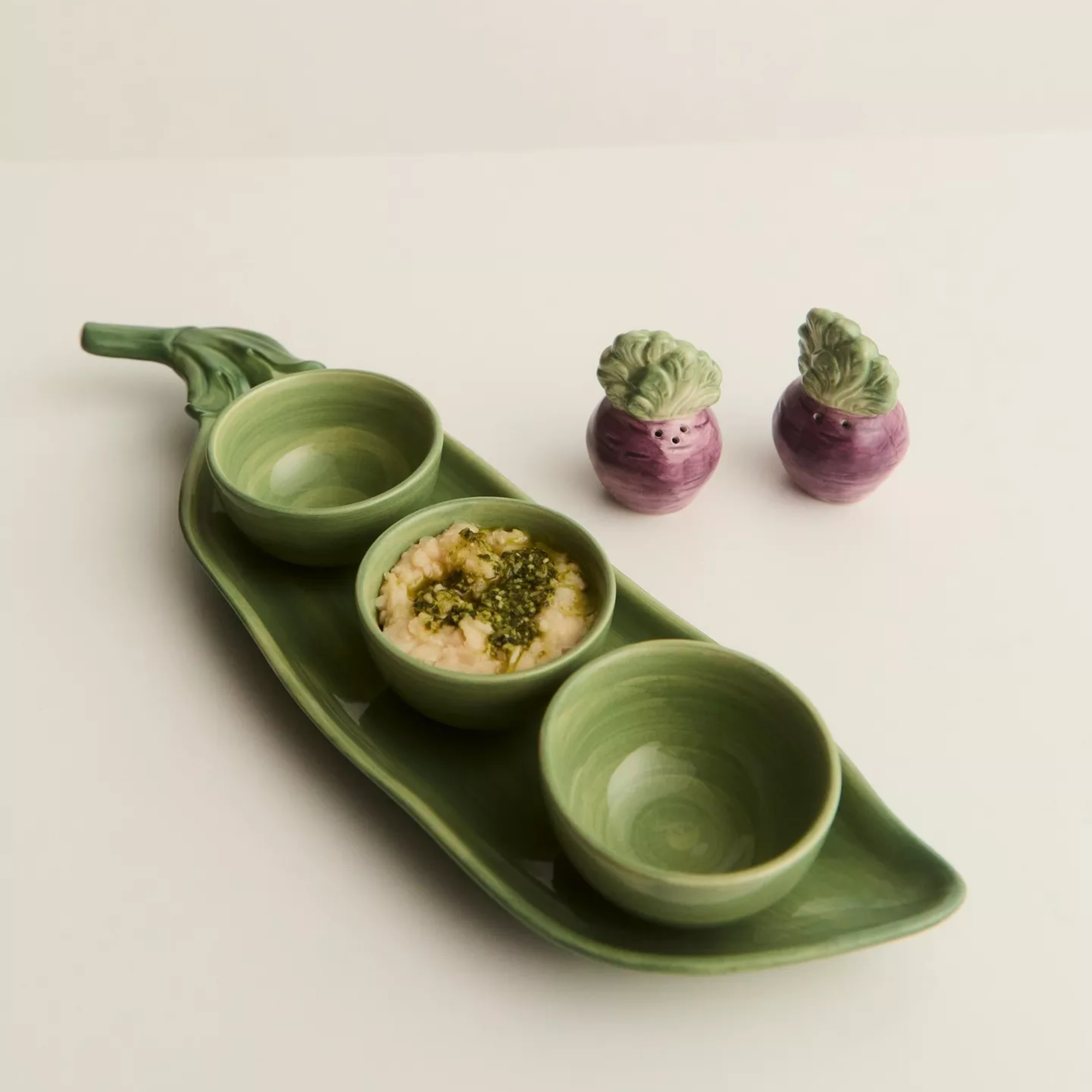 John Lewis x Ella Mills pot holders and shakers