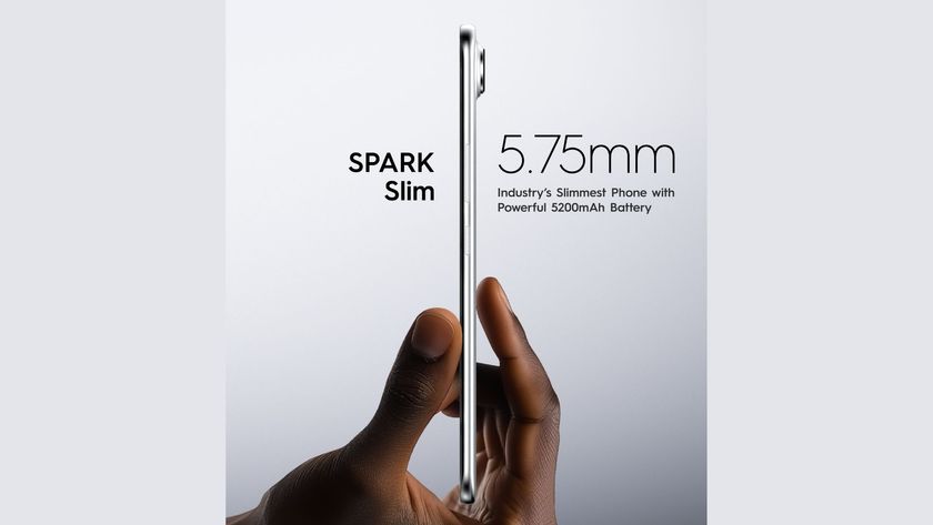 Techno Spark Slim measuring 5.75mm