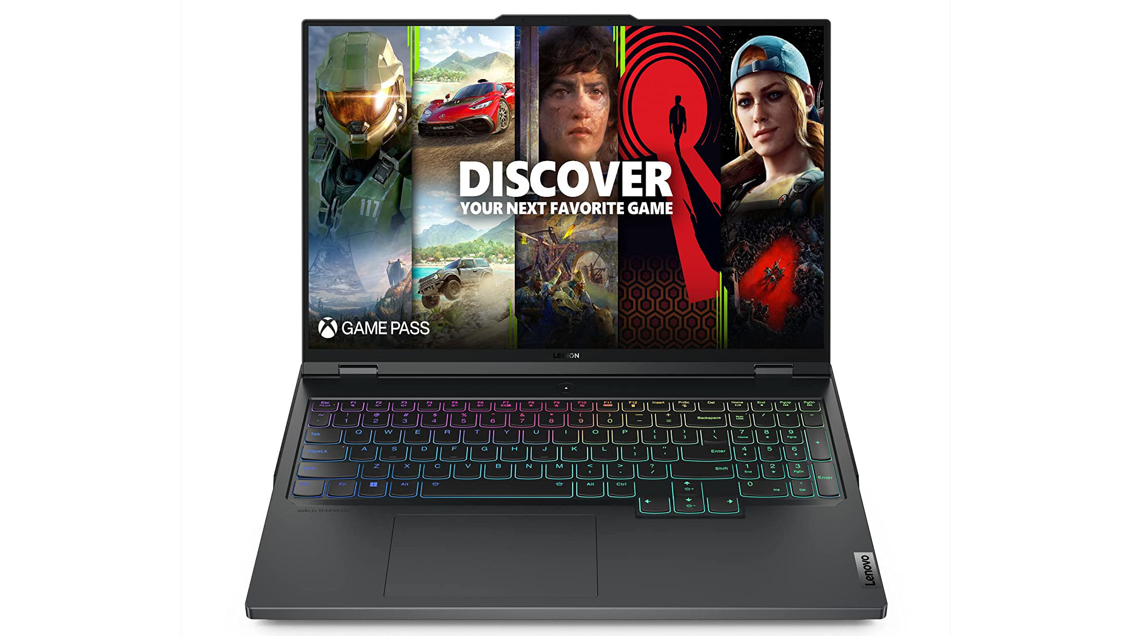 Lenovo Legion Pro 7i valkoisella taustalla