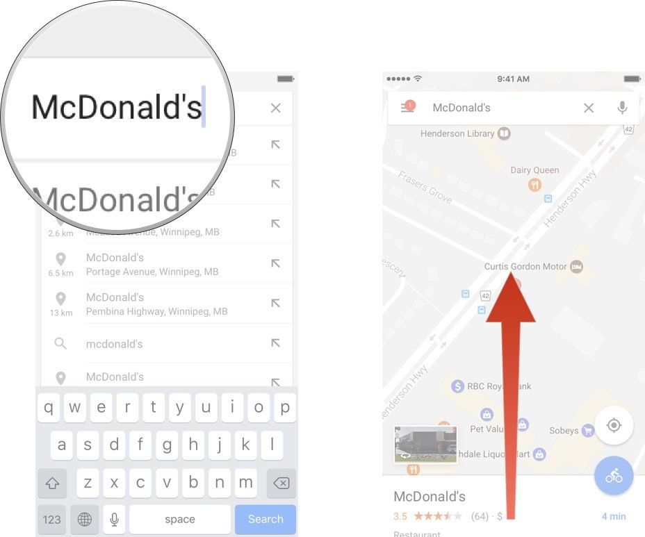 How to find locations and get directions with Google Maps iMore
