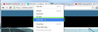 Select Mute Tabs
