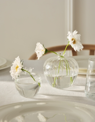 Optic Pomegranate Midi Vases &amp;ndash; Set of 2 | the White Company
