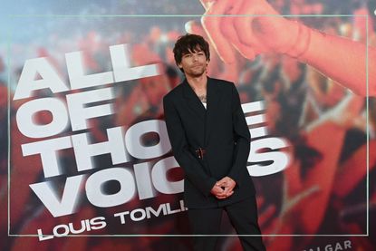 Louis Tomlinson at the premiere of All the Voices movie