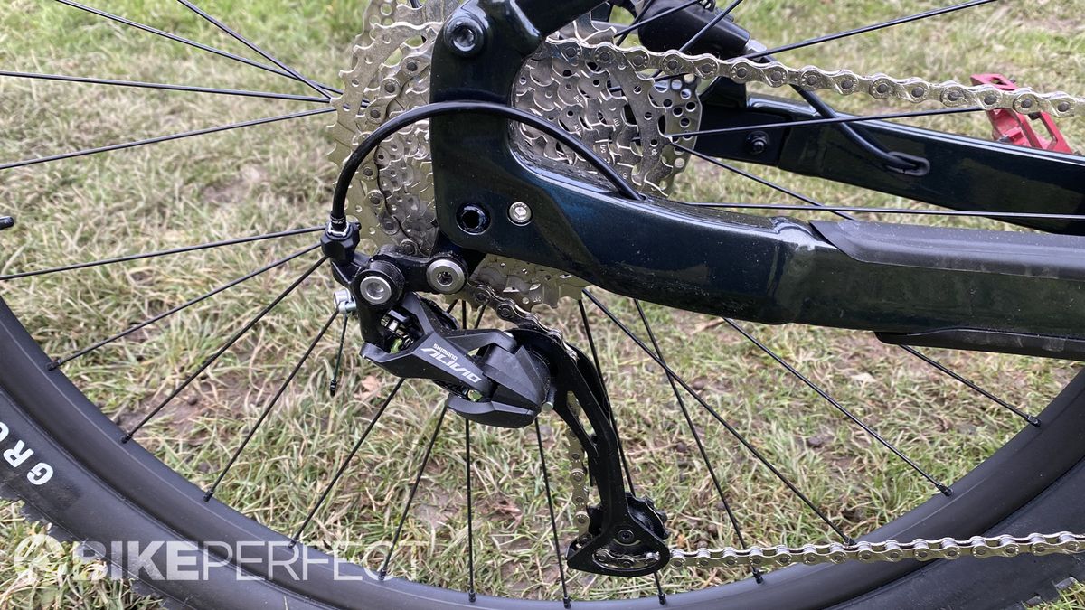 Shimano Alivio cassette and mech on the Specialized Turbo Tero 3.0